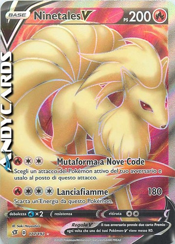 Ninetales 177 162 - v, 177/162