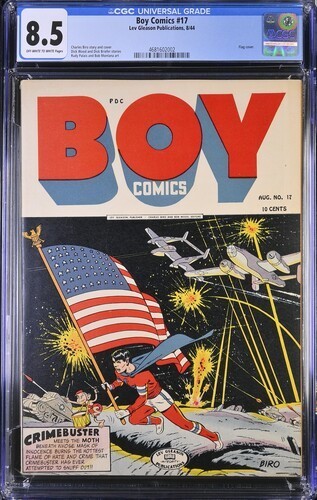 Boy comics lev gleason - comics, #17