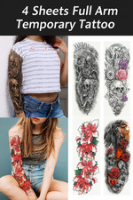 Fogli tatuaggio temporaneo - fogli,