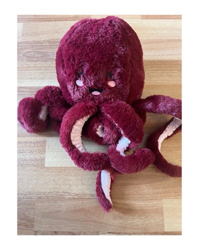 Polpo peluche soffice opzione