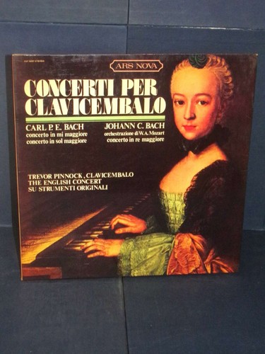 Carl e bach - lp,