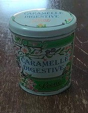 Scatola Di Latta Caramelle Digestive Leone Torino