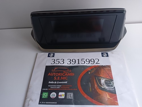 Display navigatore peugeot 208 - display,