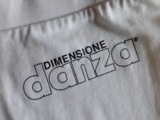 Leggings donna in cotone elasticizzato bianco Dimensione danza Tg.S