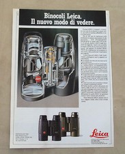 F076 - Advertising Pubblicità - 1992 - BINOCOLI LEICA , IL NUOVO MODO DI VEDERE