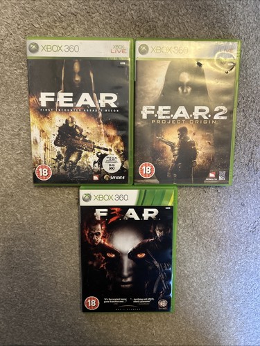 Fear trilogy bundle xbox 360 - fear,