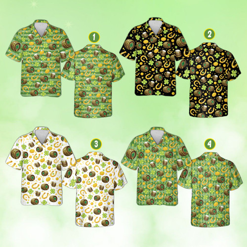 Camicia hawaiana birra - , giorno
