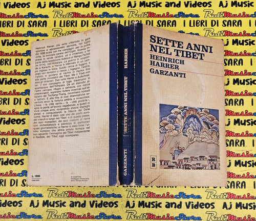 Book libro sette anni - sette, nel