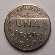Spagna - 1 Peseta 1937 KM2 -