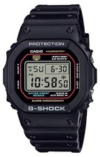 Orologio Casio - DW-5600RL-1ER DW-5600RL-1ER, G-Shock Uomo Resina bio NERO