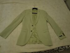 Abito Uomo verde Elegante Slim Fit Vestito cerimonia Sartoriale Casual VEQUE