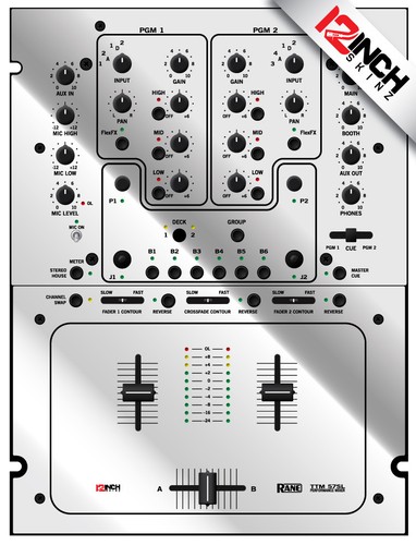 Rane ttm57 skin specchio - skin,