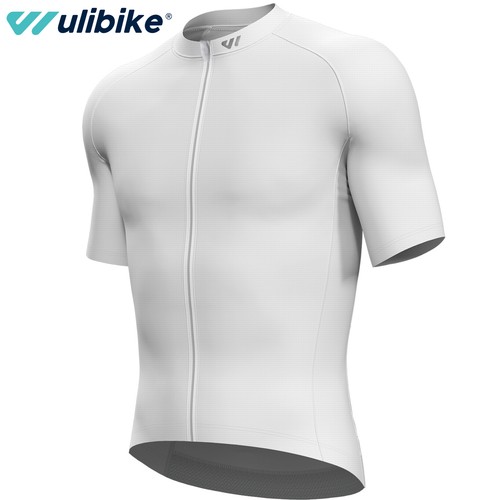 Maglia ciclismo uomo - , bianca