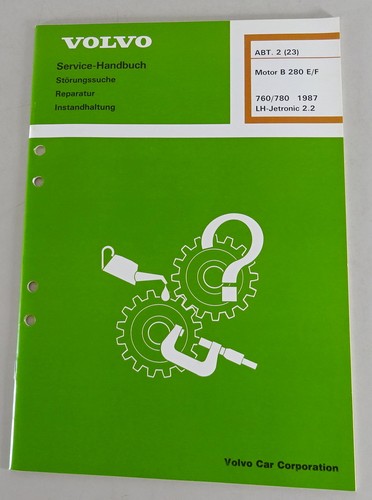 Manuale officina volvo 760 - officina,