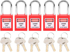 Lockout Tagout Locks 5 Sets