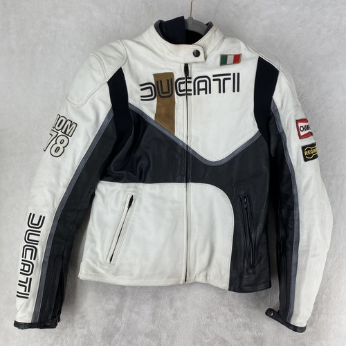 Ducati giacca pelle uomo - pelle, small