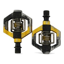Pedali senza clip Crankbrothers Candy 7 Ti titanio parte mountain bike
