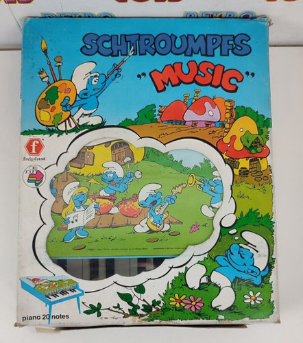 Schtroumpfs music pianola - schtroumpfs,