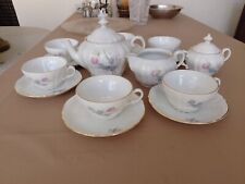 Servizio da te/tè/the Richard Ginori 6 tazze decoro oro anni '50
