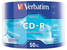 VERBATIM CD-R 700MB 52X 80 MIN