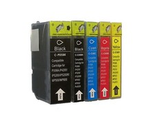 5 cartucce stampante per Canon