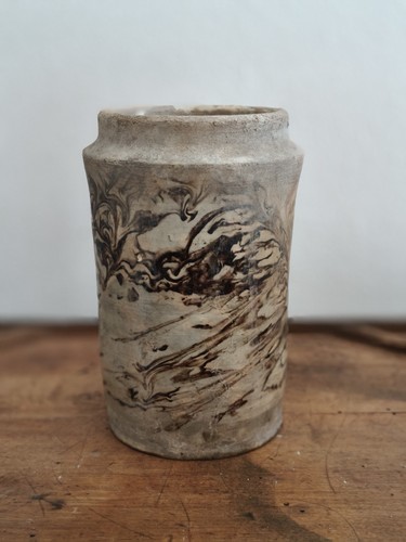 Vaso ceramica marmorizzata