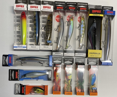 Lot leurres rapala - 15, neufs