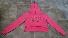 Felpa corta bimba garzata taglia 11-12 anni 152 cm