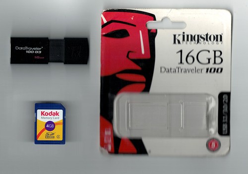 Pacchetto memorie usb da 16 - 2,