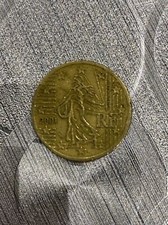 Moneta centesimi francia - 50, rf