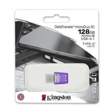 Pendrive Usb 3.2 Gen 1 128gb Chiavetta Penna Flash Kingston DTDUO3CG3/128GB micr