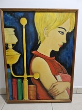 Dipinto Donna  olio su tela