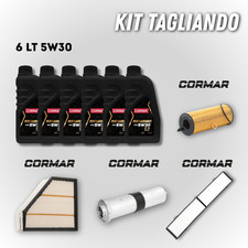 KIT TAGLIANDO FILTRI BMW COUPE' E92 320 D 130 KW + 6 CASTROL 5W30