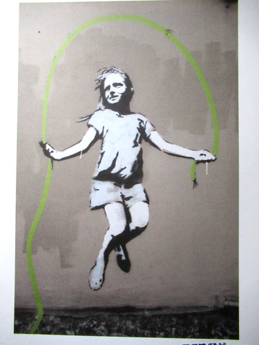 Banksy bella litografia - bella,