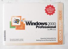 MICROSOFT WINDOWS 2000 professionale vintage con chiave NUOVO NOS
