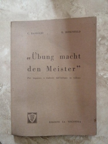 Book libro ubung - "ubung, macht