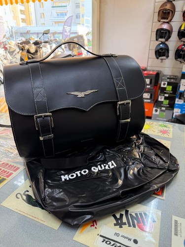 Borsa vera pelle moto guzzi - borsa,