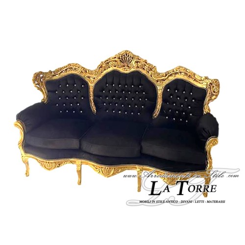 Divano barocco posti - barocco, 3