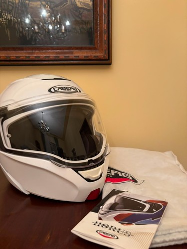Casco caberg horus - casco, bianco