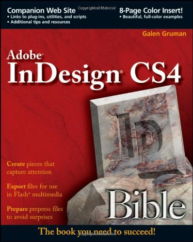 Indesign cs4 bible - bible,