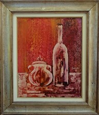 ENZO GADIOLI,OLIO SU TELA “