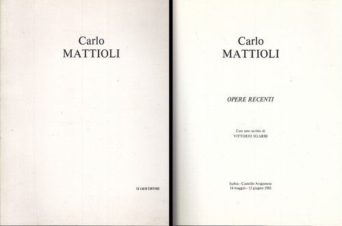 Carlo mattioli opere - carlo,