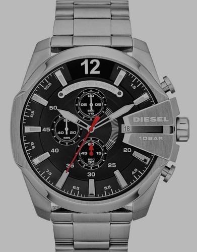 Diesel dz4308 black - black, men's