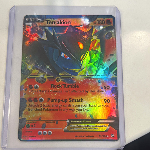 Pokemon tcg terrakion - tcg,
