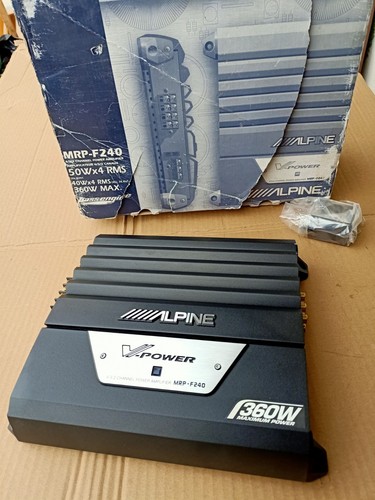 Amplificatore auto alpine - amplificatore,
