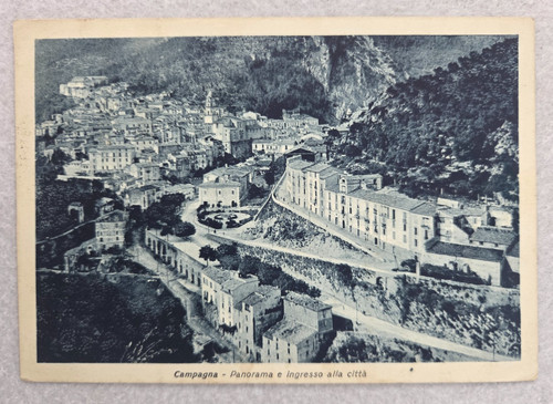 Cartolina salerno campagna - salerno,