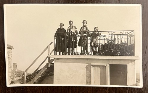 Foto cartolina anni 30 - foto,