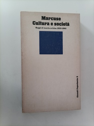 Marcuse cultura società - e,