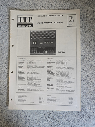 Manuale servizio originale - manuale, di