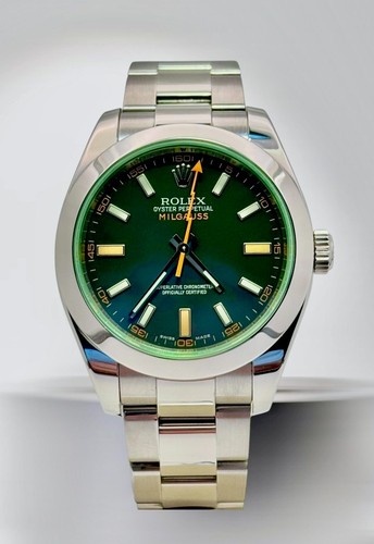 Rolex milgauss green diametro - rolex,